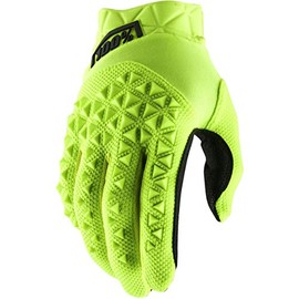 100% Kid's AIRMATIC Glove, Fluo Yellow/Black, MD