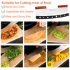 AILUROPODA Pizza Cutter Rocker with Knife Sharpener & Protective Cover