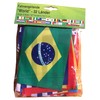 2014 Brazil World Cup Fabric Bunting- All 32 Flags 6