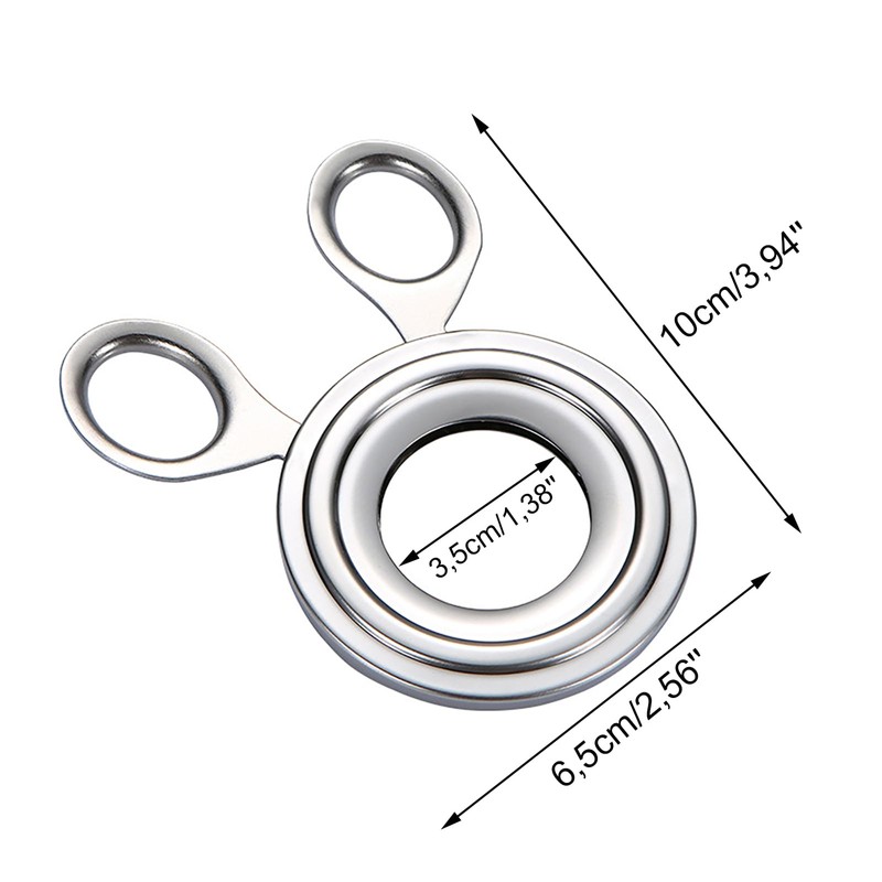 Ryaupy Gourmet Egg Topper, Stainless Steel Egg Opener, for Quick