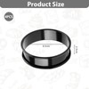Bamily 4Pcs Crumpet Rings, 8.5cm Crumpets Cooking Rings Non Stick