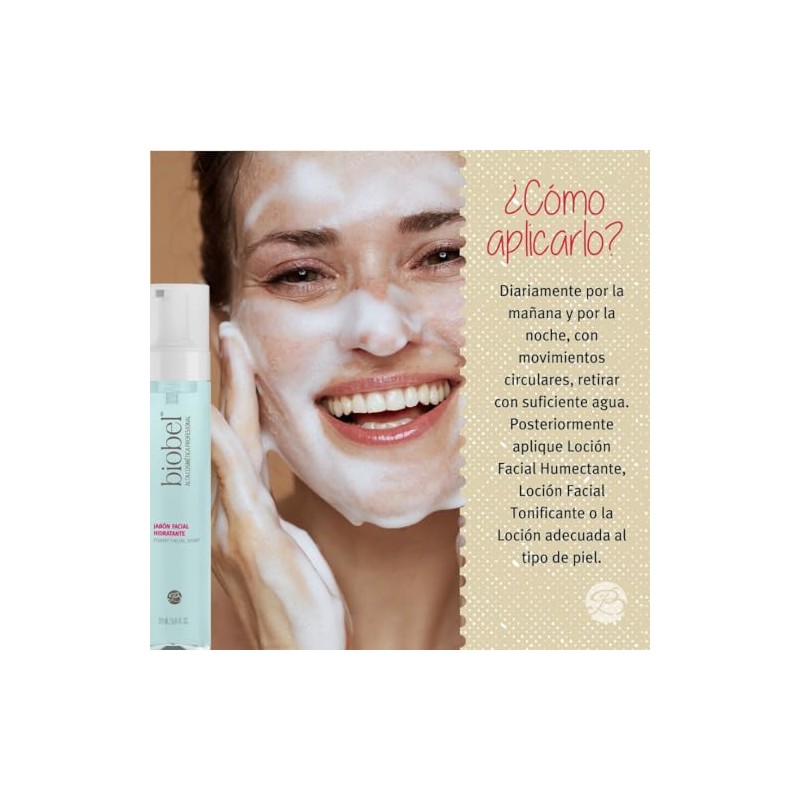 Biobel Jabón Facial Hidratante 250ml