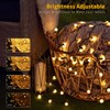 ODEETRONIC Globe String Lights, 65.6ft 200 LED Warm White Fairy
