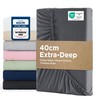 Bedsure Super King Fitted Sheet - Bed Sheets Extra Deep