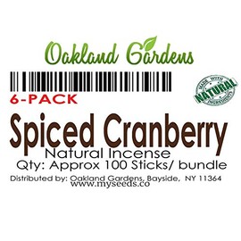 (S) Spiced Cranberry - A Classic Holiday Scent of Tart Cranberry, Warm Cinnamon, and Spicy Clove Dappled with Sweet Mandarin Orange, You Pick The Fragrance Product (Incense x 600)