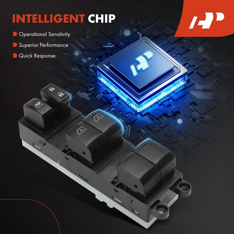 A-Premium Master Power Window Switch Compatible with Nissan TITAN 2015