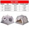Summer Cat Litter Spring Summer Cat Small Dog Tent Four