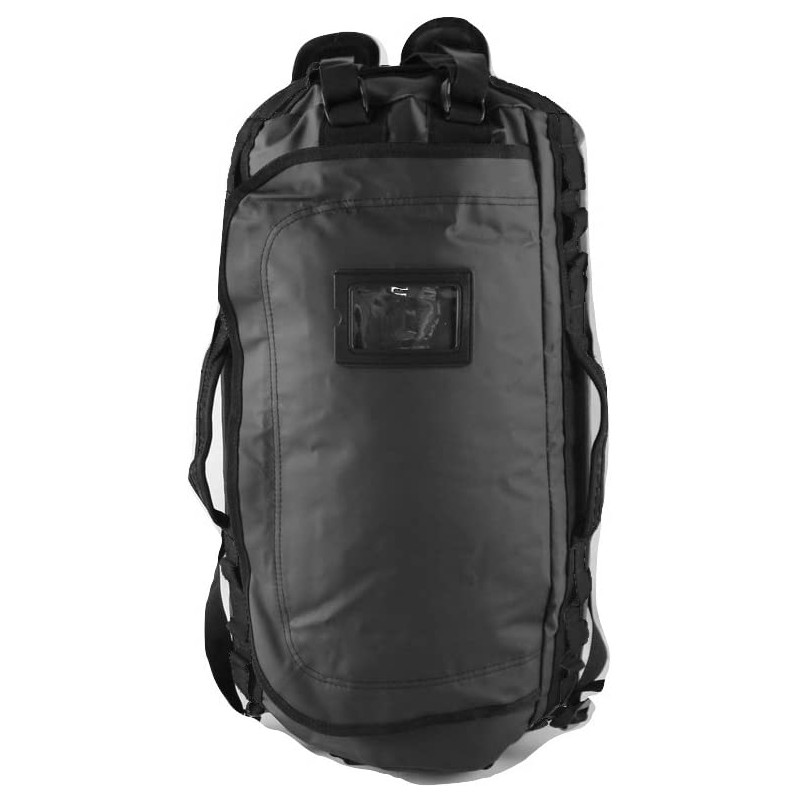 Element Equipment Trailhead Duffel Bag Shoulder Straps Waterproof Black/Grey Small