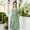 HYVOROS Cute Floral Aprons for Women with Pockets,Cotton Adjustable Neck