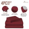 Pizuna Pure 100% Cotton Pillow Shams Queen Size Set of