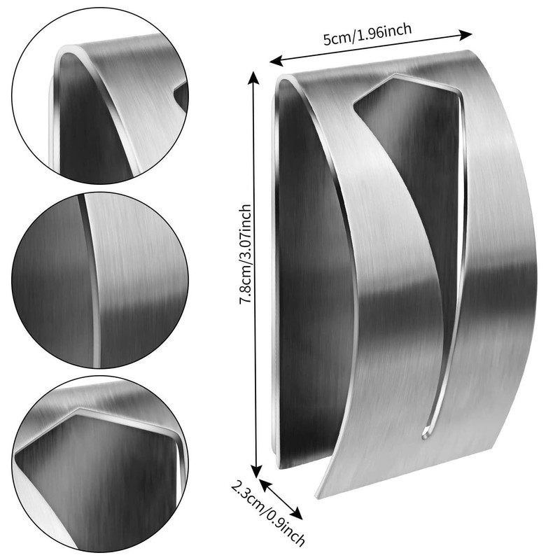 TorSor 3 Pack Kitchen Shears Holder Wall Mount Adhesive Kitchen