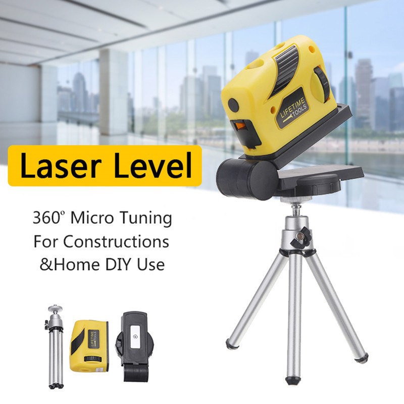 Self Leveling Level Automatic Cross Line Infrared Leveler with Tripod