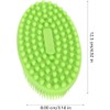 Cepillo de Silicona DIKACA 13NFT1MU204155U – Doble pieza para masaje