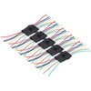 5Pcs Way Car Electrical Connector Waterproof Antiflaming Resilient Antioxidant Automotive