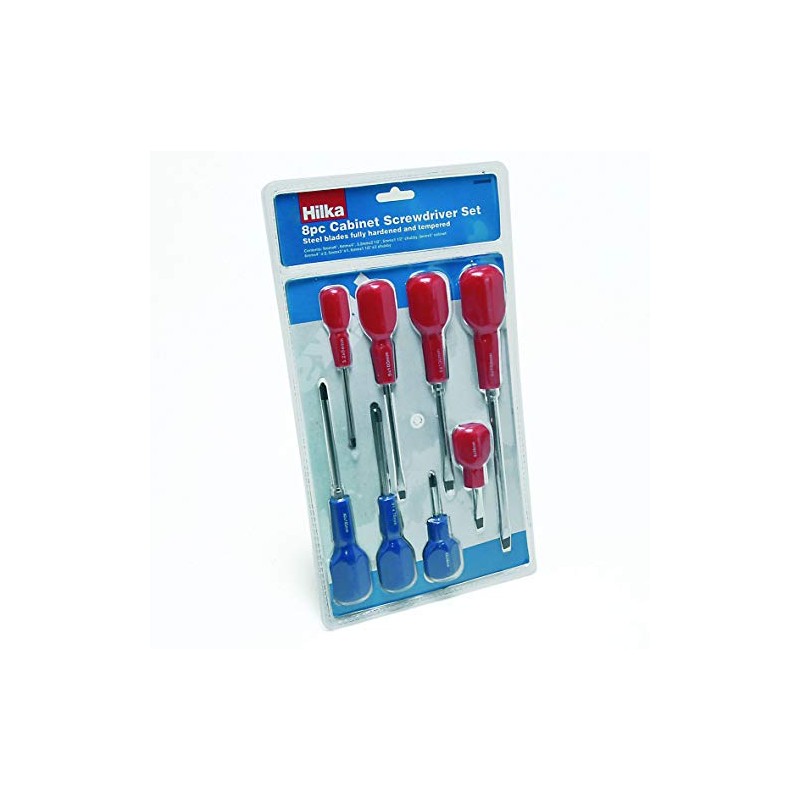 8 PCE Cabinet Screwdriver Set