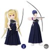 For Piconemo 1/12 Bow Uniform Set, White and Navy Blue