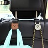 WAYUTO Car Seat Headrest Hook 4Pcs Universal Geometry Seat Back
