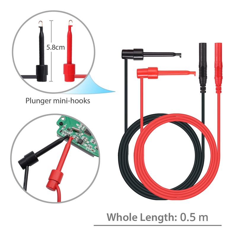 Neoteck 8 Pieces Multimeter Test Lead Kit Professional Electronic Test