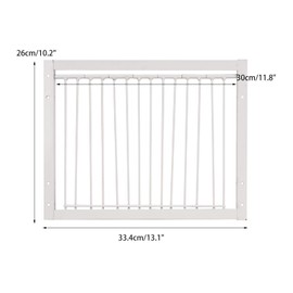 MOGOULUA Bird Cage T-Trap Door Pigeon Entrance Door Pet Birds Disposable Window Door Bird Cage Door for Racing Pigeon House Entrance Door Iron Parrot Entrance Door Bird Breeding Accessories 33 x 26 cm