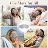 FYGRIP FYGRIP 3D Eye Mask, Ultra Comfort, 100% Pressure-Free &