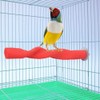 Wooden Bird Perch Rod Frosted Rod Standing Frame Stand Pole