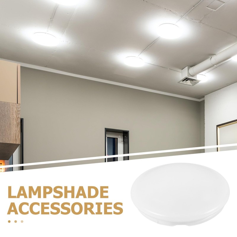 Ceiling Light Cover Replacement Clip-on for Ceiling Mounted Fixture, Mushroom