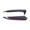 2pcs Rear Bumper Spoiler Side Canard Left Right Fit for