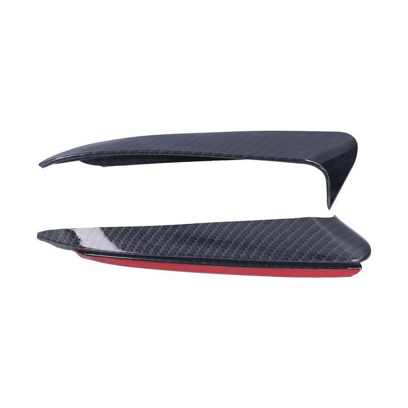 2pcs Rear Bumper Spoiler Side Canard Left Right Fit for