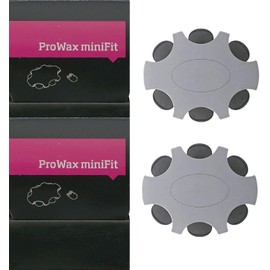 Oticon Hearing aid Supplies MiniFit Wax Guard Filters for oticon Hearing aid Accessories for Oticon RITE RIC Models (2 Packs)