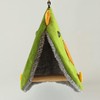Paxikaka Bird Snuggle Swing Hut Hanging Tent with Perches for