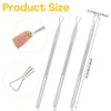 BOHUIZ 3 Pcs Lottery Ticket Scratcher Tool, Metal Scratch Off