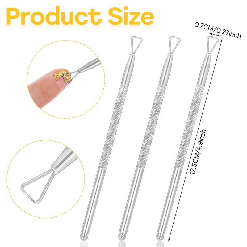 BOHUIZ 3 Pcs Lottery Ticket Scratcher Tool, Metal Scratch Off