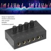 HA400 Ultra Compact 4 Channel Stereo Headphone Amplifier Low Noise