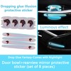 8 PCS Car Door Handle Scratch Protectors,Car Door Protector Edge