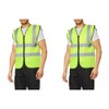 Supertouch 32345 Zipped Hi Vis Vest, XX-Large, Yellow