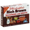 George Washington Rich Brown seasoning and Broth 1.1 OZ (Pack