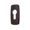 Premium Cylinder Protective Rosettes Rosettes Locking Cylinder Colour: Brown RAL
