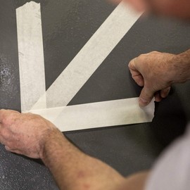 Duck Brand Professional Painter's Tape, 1.88 Inches by 60 Yards, Beige, Single Roll (1361966) | Duck