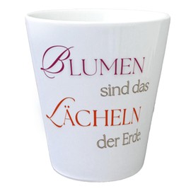 speecheese Flowers are the Smile of the Earth Flower Pot Idyll for Window Sill Sims Friendly