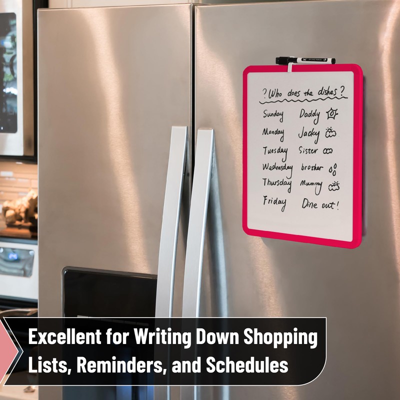 Mr. Pen- Dry Erase Board, 14' x 11', Black Dry