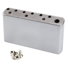 Musiclily Ultra Steel 42mm MIM Style Tremolo Block 10.5mm String Pitch for Mexican Fender Strat Chinese Squier Classic Vibe Speical Electric Guitar