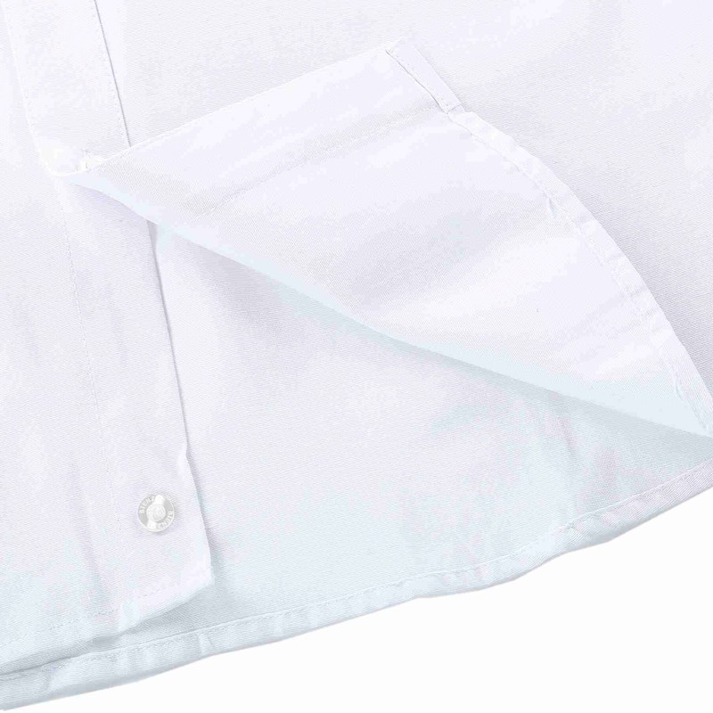 Bienzoe Boy's School Uniform Long Oxford Shirt -