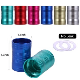 Waitahug Tornado Maker, Weather Toys, Ultra-Light Aluminum Connecting Tube, Including 2 Empty Bottles, Watertight Tornado Toy, Suitable for Kids' Science Experiments (Blue)