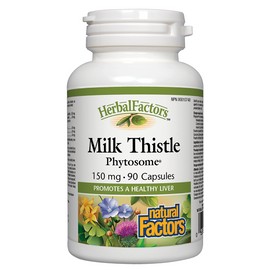 NATURAL FACTORS MILK THISTLE PHYTOSOME 150mg 90caps