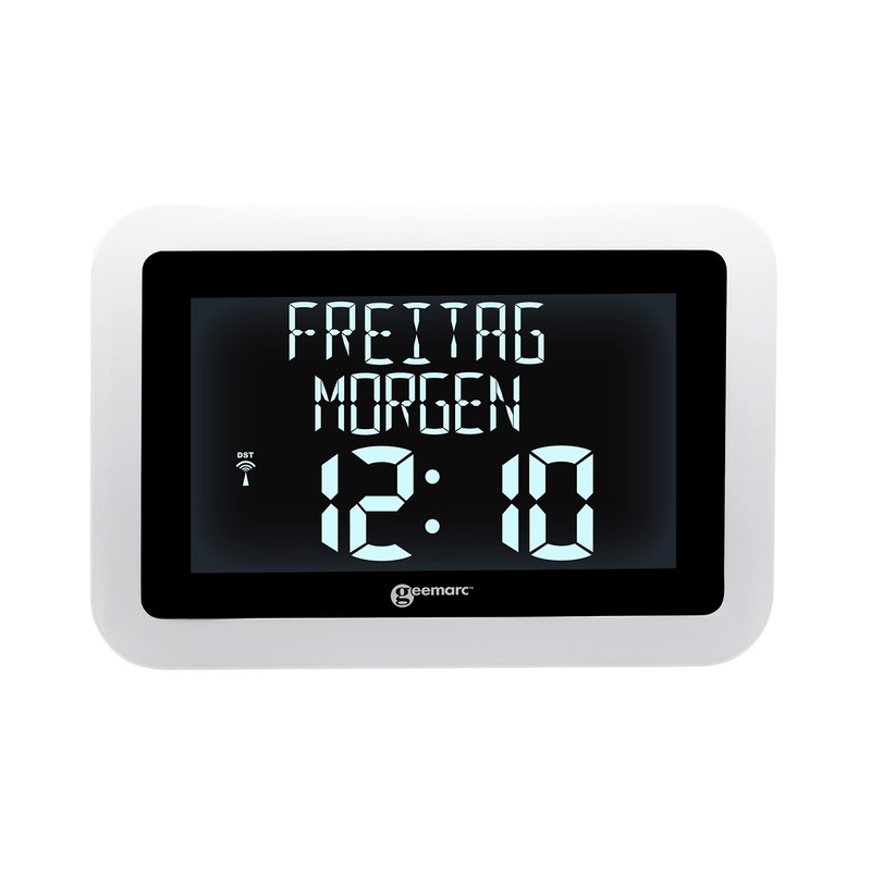 Geemarc VISO15_WH_VDE radio-controlled clock White
