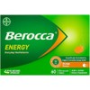 Berocca Energy Vitamin B & C Orange Flavour Effervescent Tablets