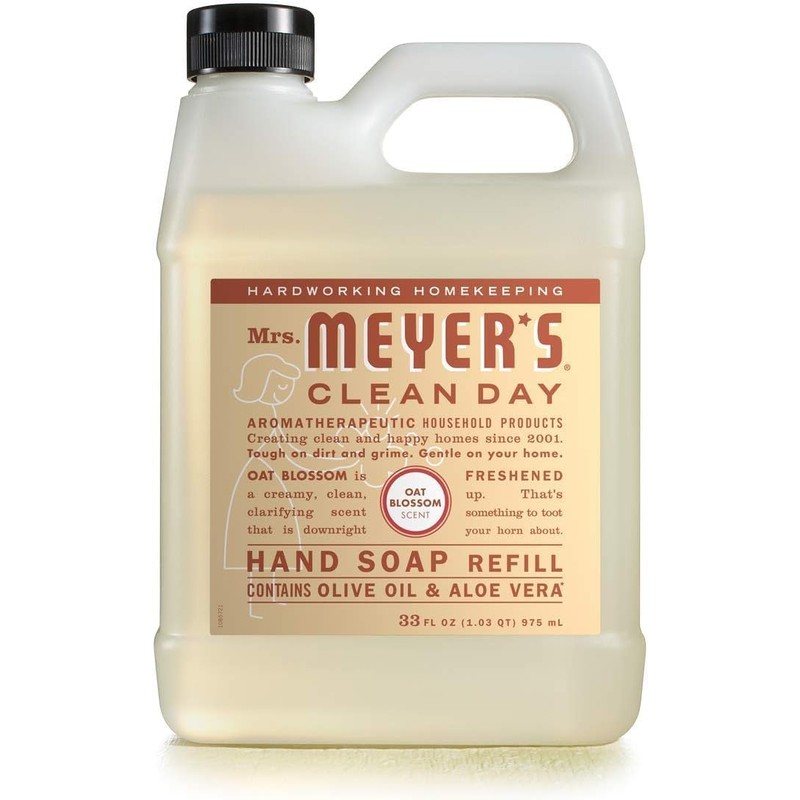 MRS. MEYER'S CLEAN DAY Hand Soap Refill, Oat Blossom, Made