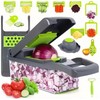 Multifunctional Vegetable Chopper 14 in 1 - Food Slicer, Dicer