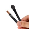 2 in 1 Mini Disposable Eyeshadow and Lip Brush, RoseFlower