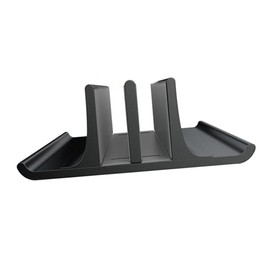 KONTONTY Laptop Cooling Stand for Aluminum Alloy Pc Stand Vertical Notebook Cooler Rack Radiator Desktop Cooler